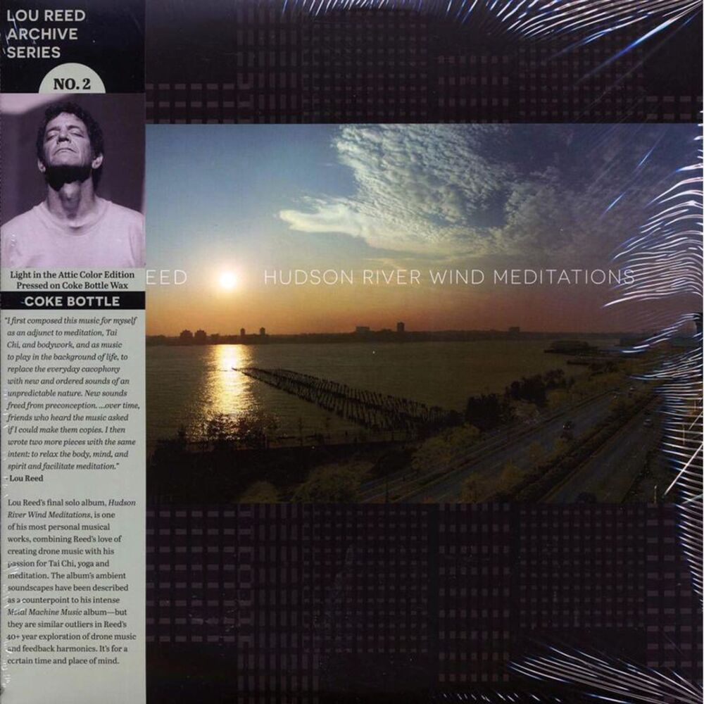 Lou Reed - Hudson River Wind Meditations (2xLP) (coke bottle clear vinyl) (RTI p